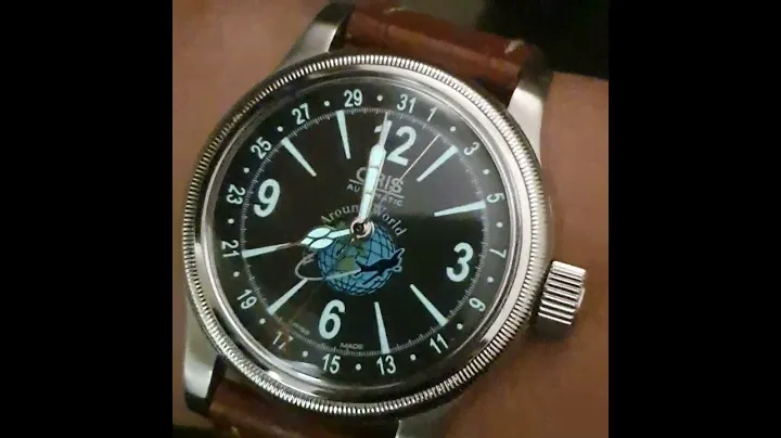 oris big crown wings around the world 2 limited edition. striking look