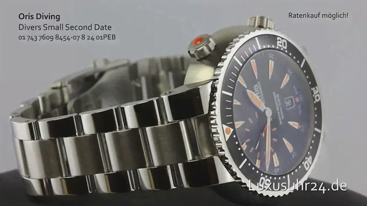 Oris Diving Divers Small Second Date 01 743 7609 8454 07 8 24 01PEB Luxusuhr24 ab 20 Euro/Monat