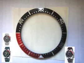 New ORIS TT1 Top Bezel Insert Ring Titanium Diver 7541 44mm Meistertaucher