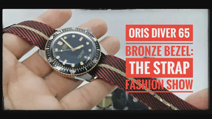 1 Watch 5 Looks: Oris Divers 65 40mm bronze bezel (part 1) strap fashion show #oris #orisdivers65